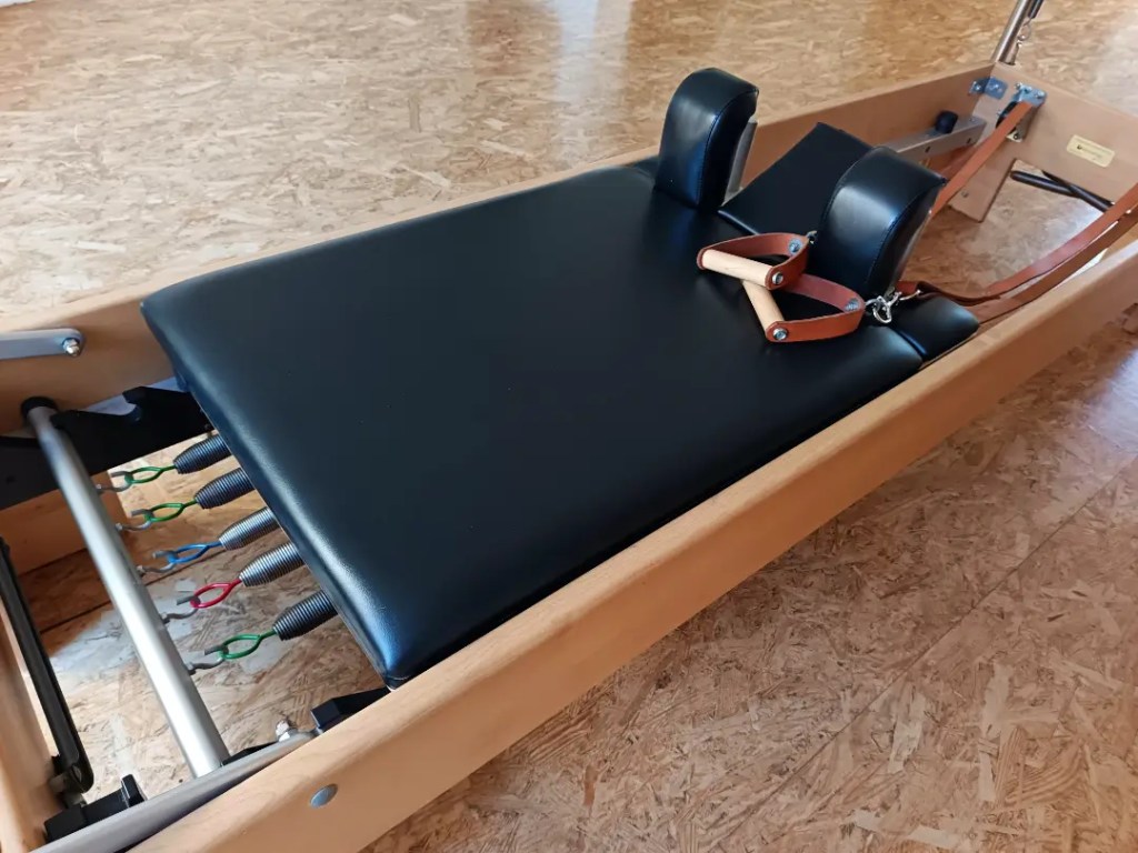 Appareil reformer utilisé pour le Pilates reformer à Rennes